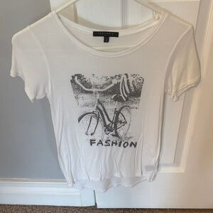 Sanctuary White Graphic Tee